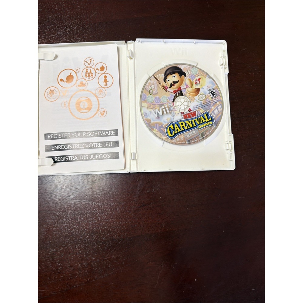New Carnival Games Wii Disc Only